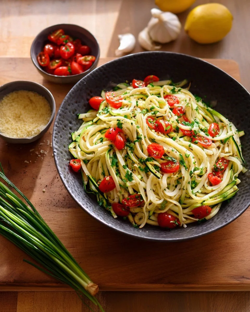 SIMPLE ZUCCHINI PASTA SALAD