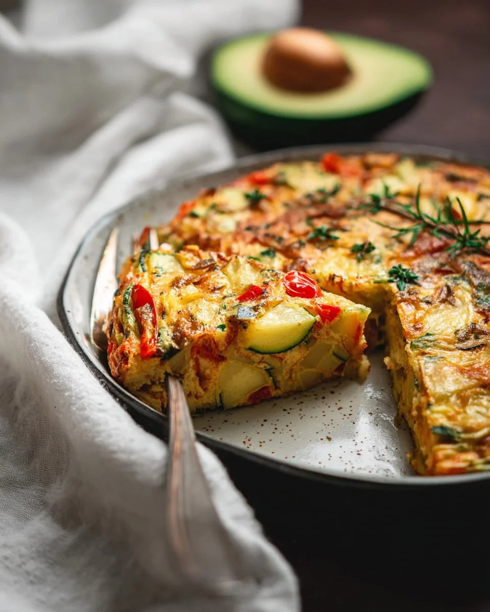 Vegetable Vegan Frittata