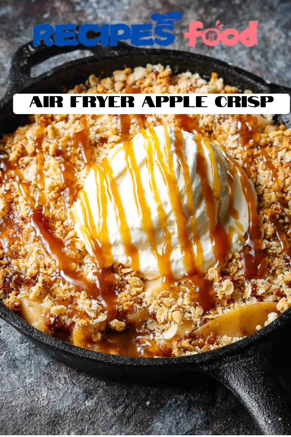 Air Fryer Apple Crisp