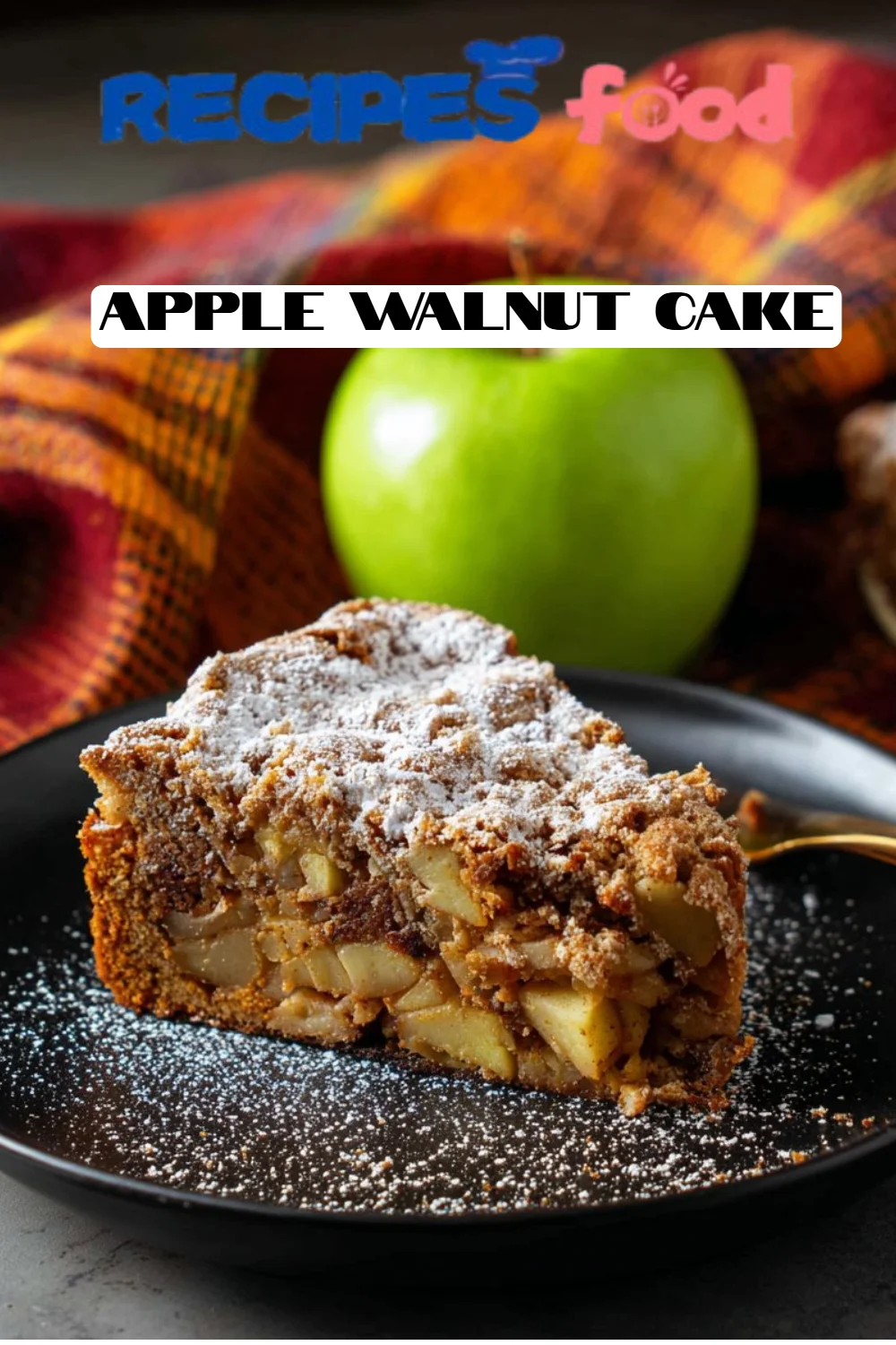 Apple Walnut Cake