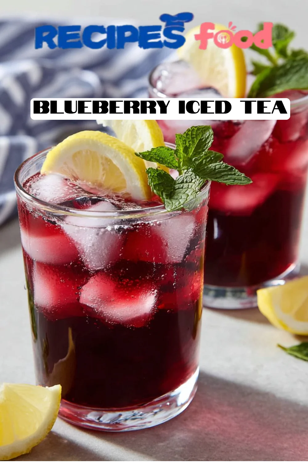 Blueberry Iced Tea