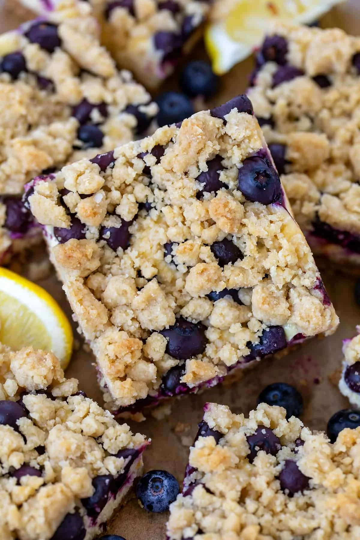 Blueberry Lemon Cheesecake Bars