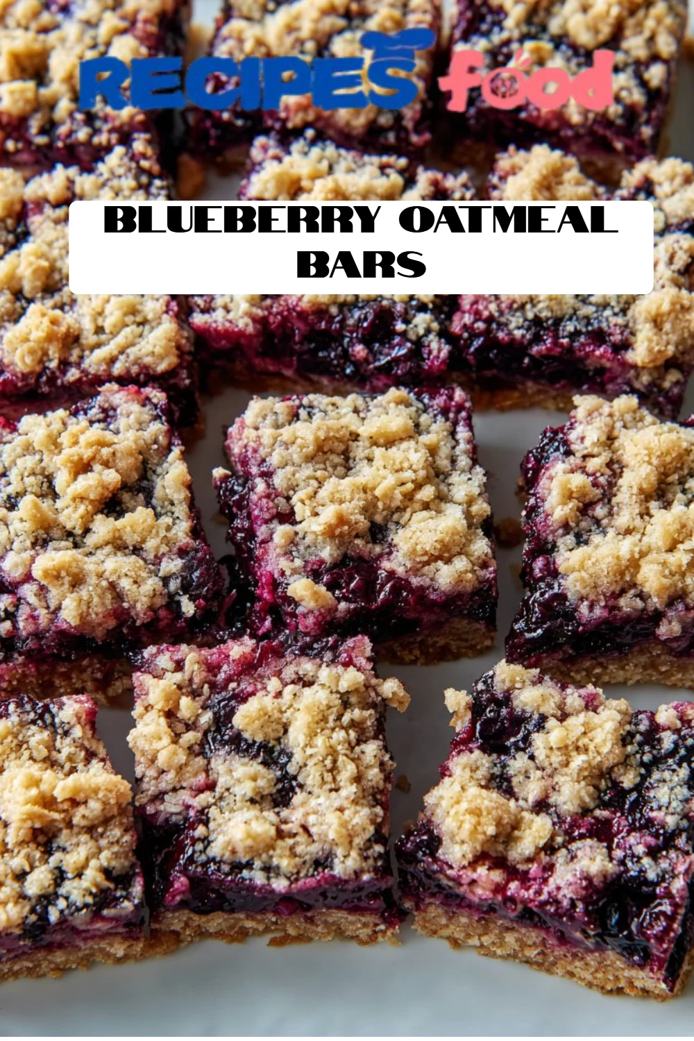 Blueberry Oatmeal Bars
