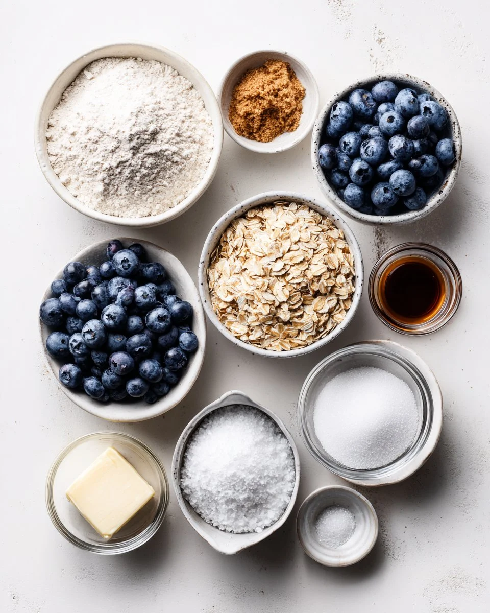 Blueberry Oatmeal Bars