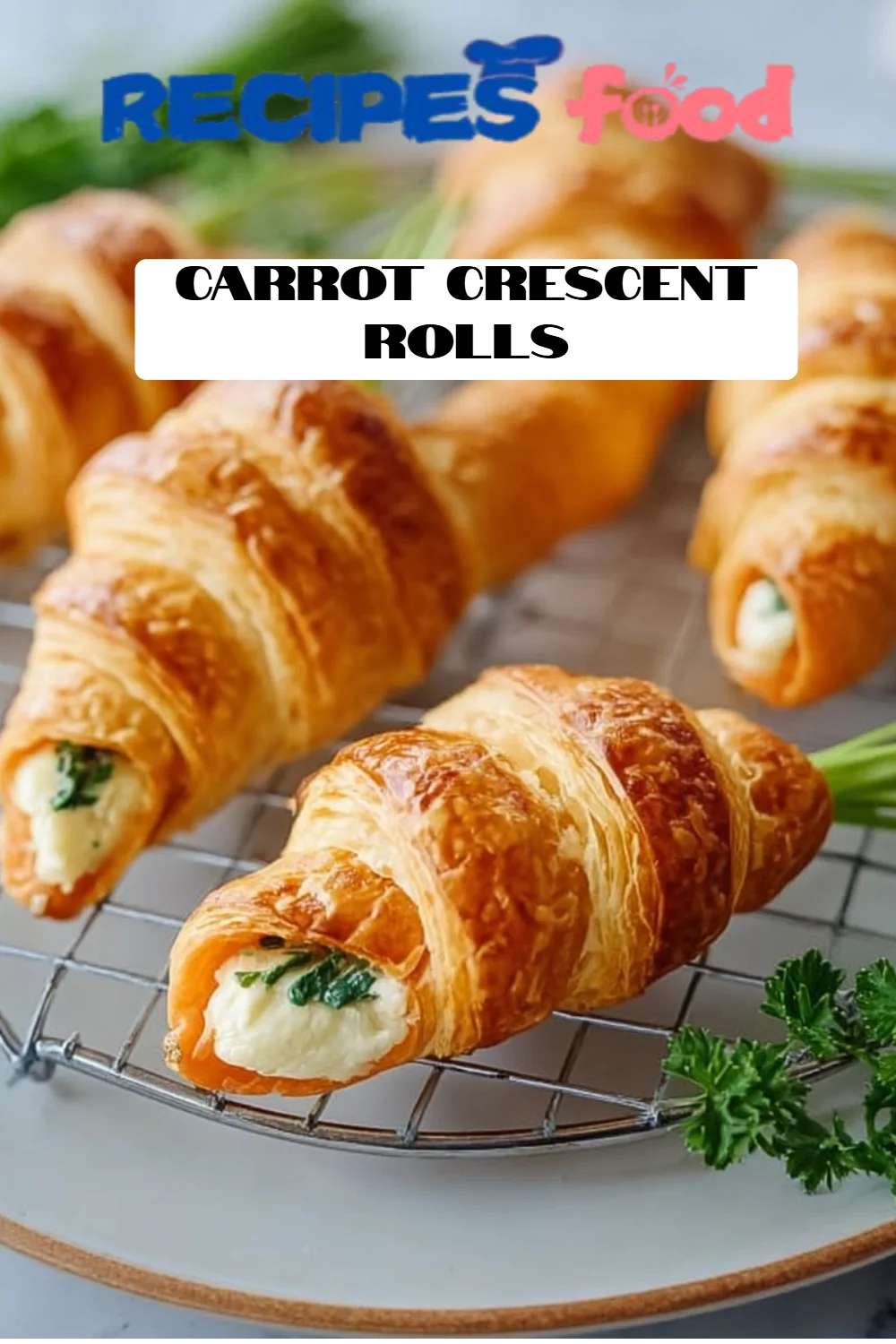 Carrot Crescent Rolls
