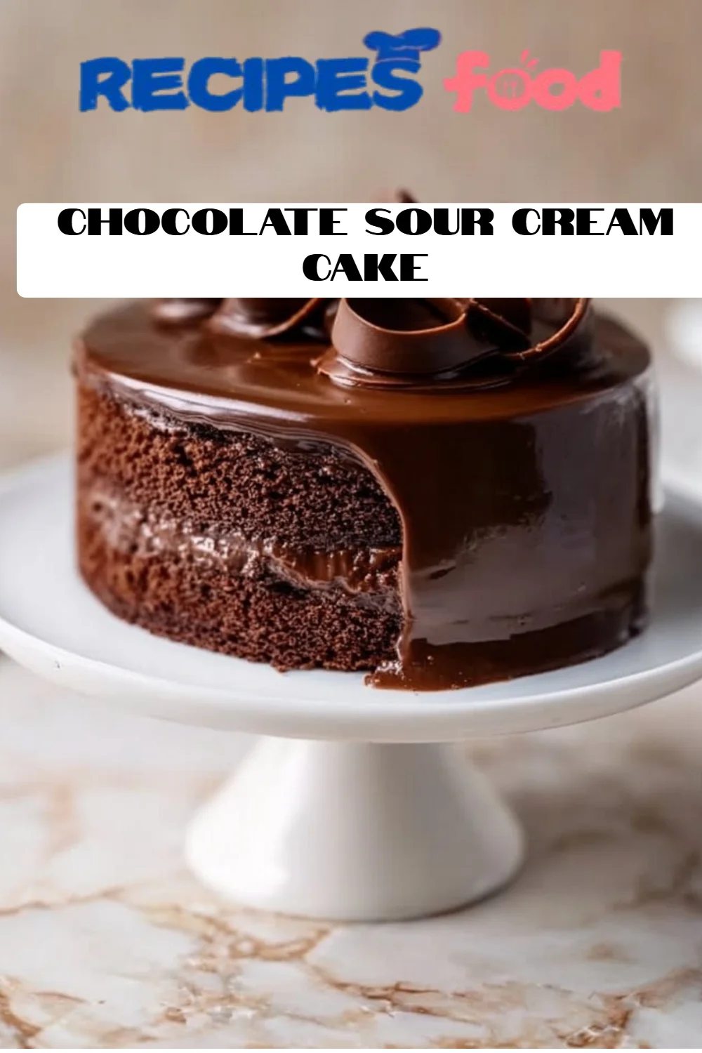 Chocolate Sour Cream Cake