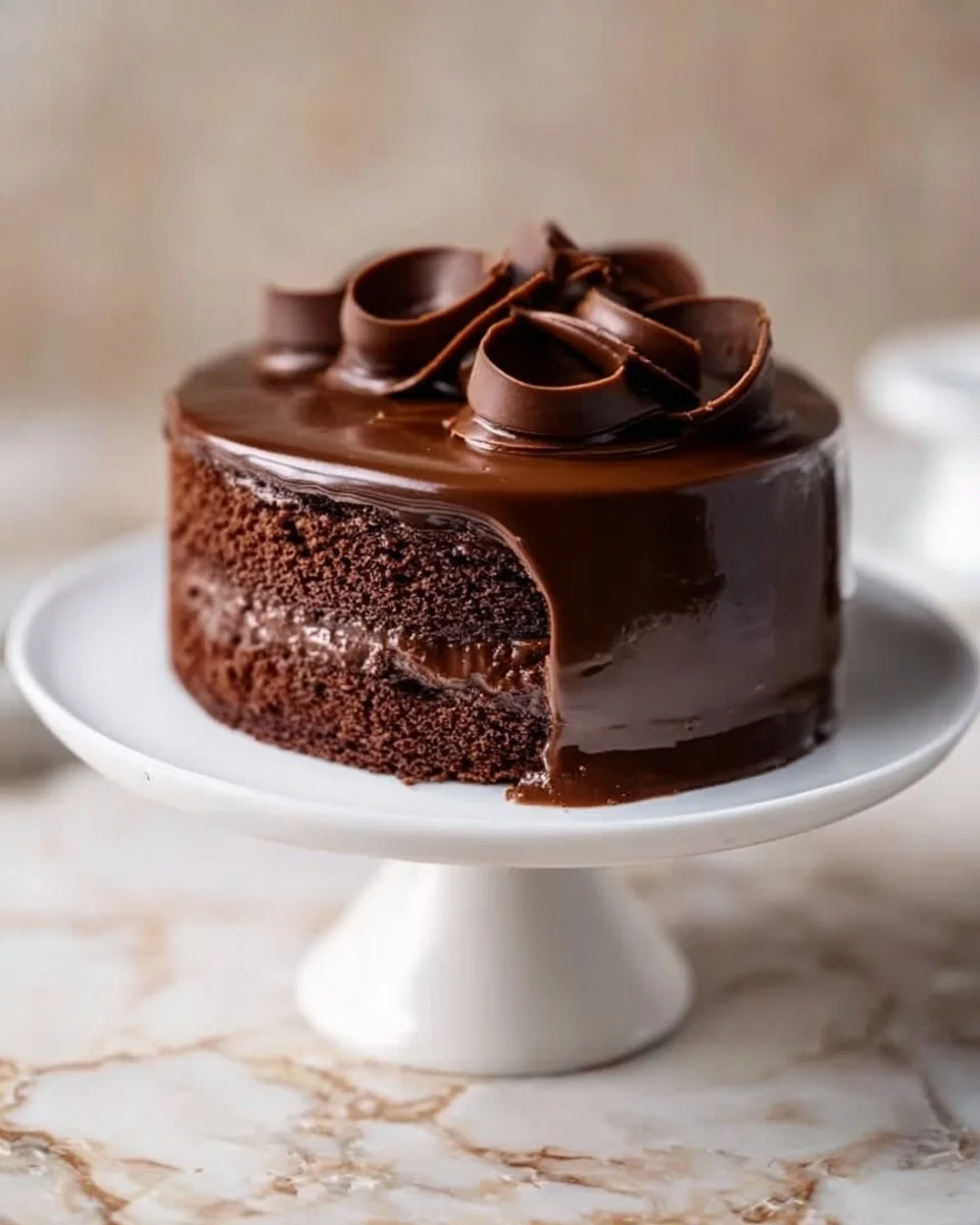 Chocolate Sour Cream Cake