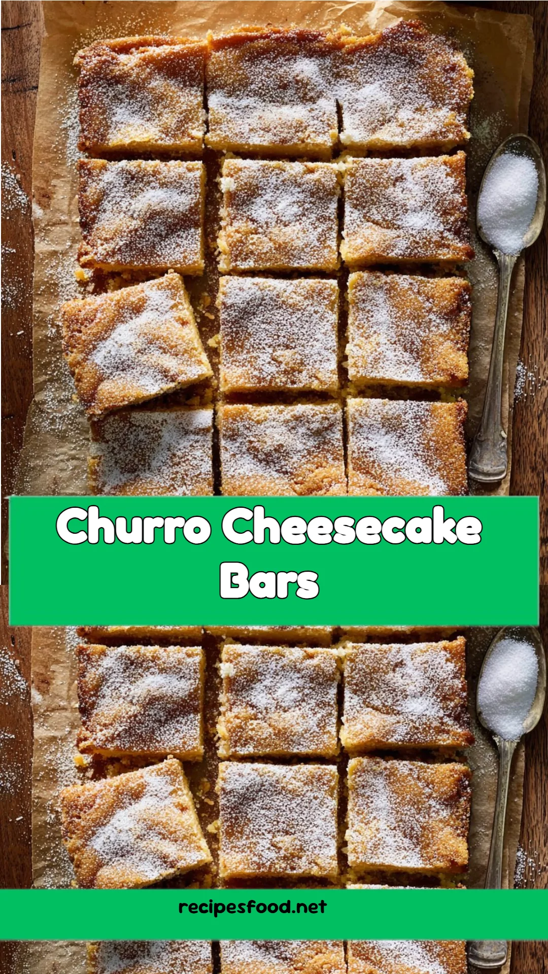Churro Cheesecake Bars