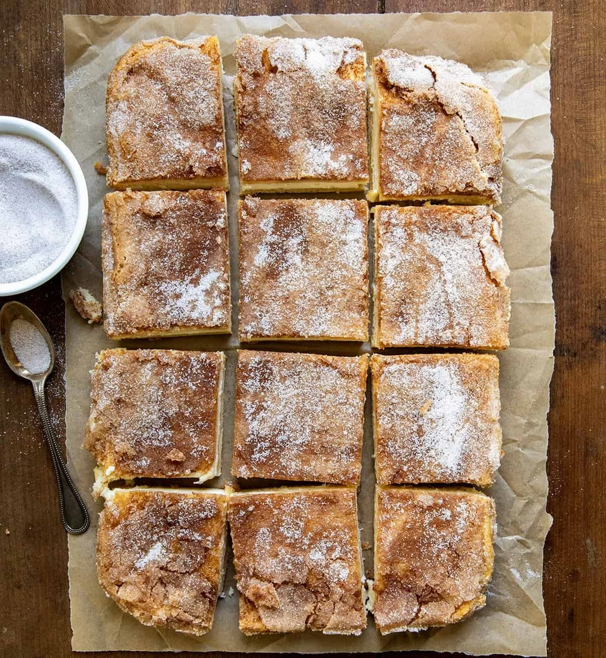 Churro Cheesecake Bars