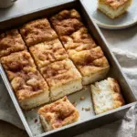 Cinnamon Sugar Butter Swim Biscuits ready to serve with a sprinkle of sugar