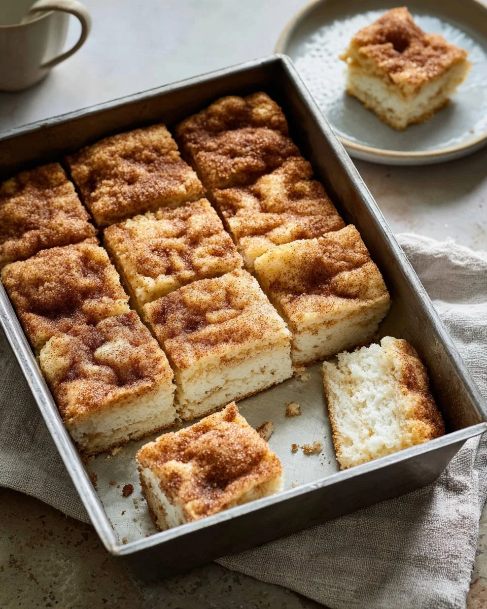 Cinnamon Sugar Butter Swim Biscuits ready to serve with a sprinkle of sugar