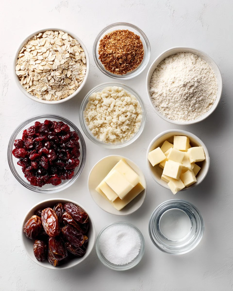 Cranberry Date Squares