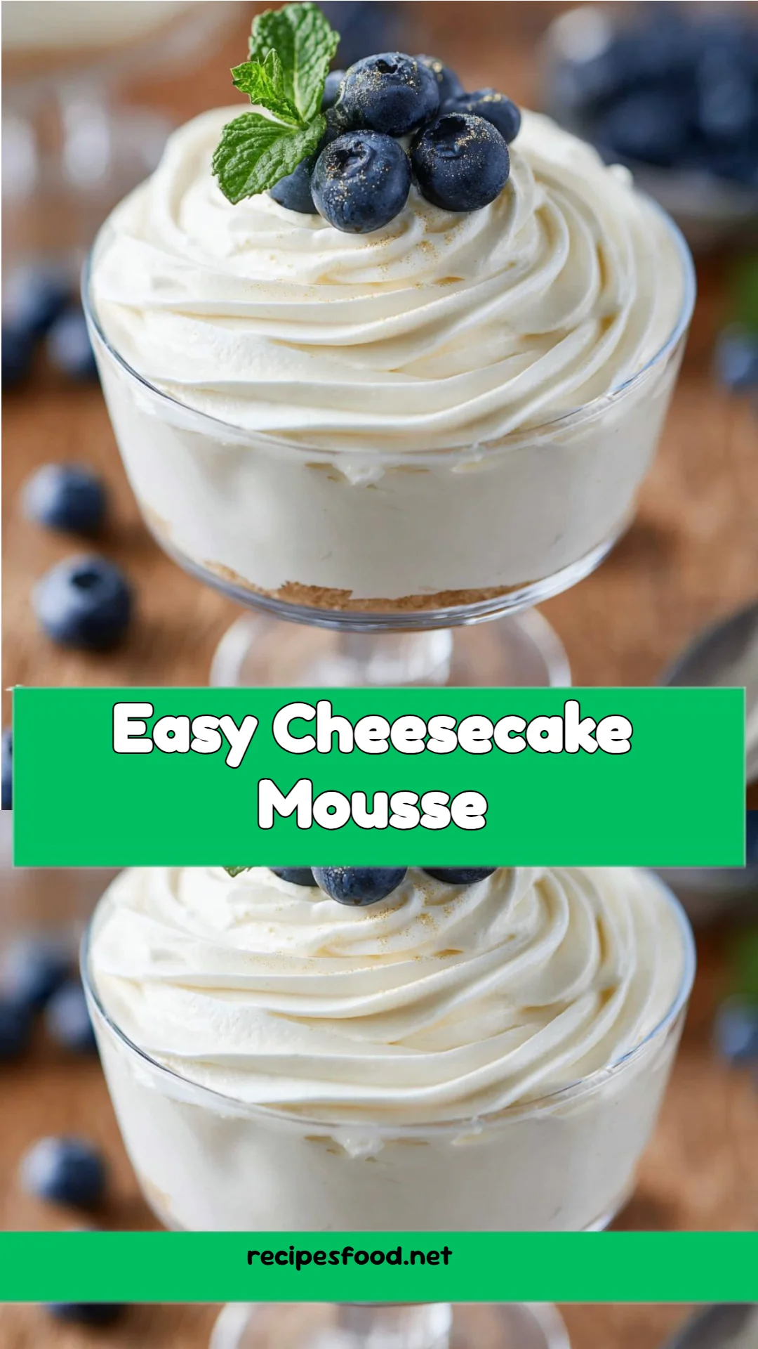 Easy Cheesecake Mousse