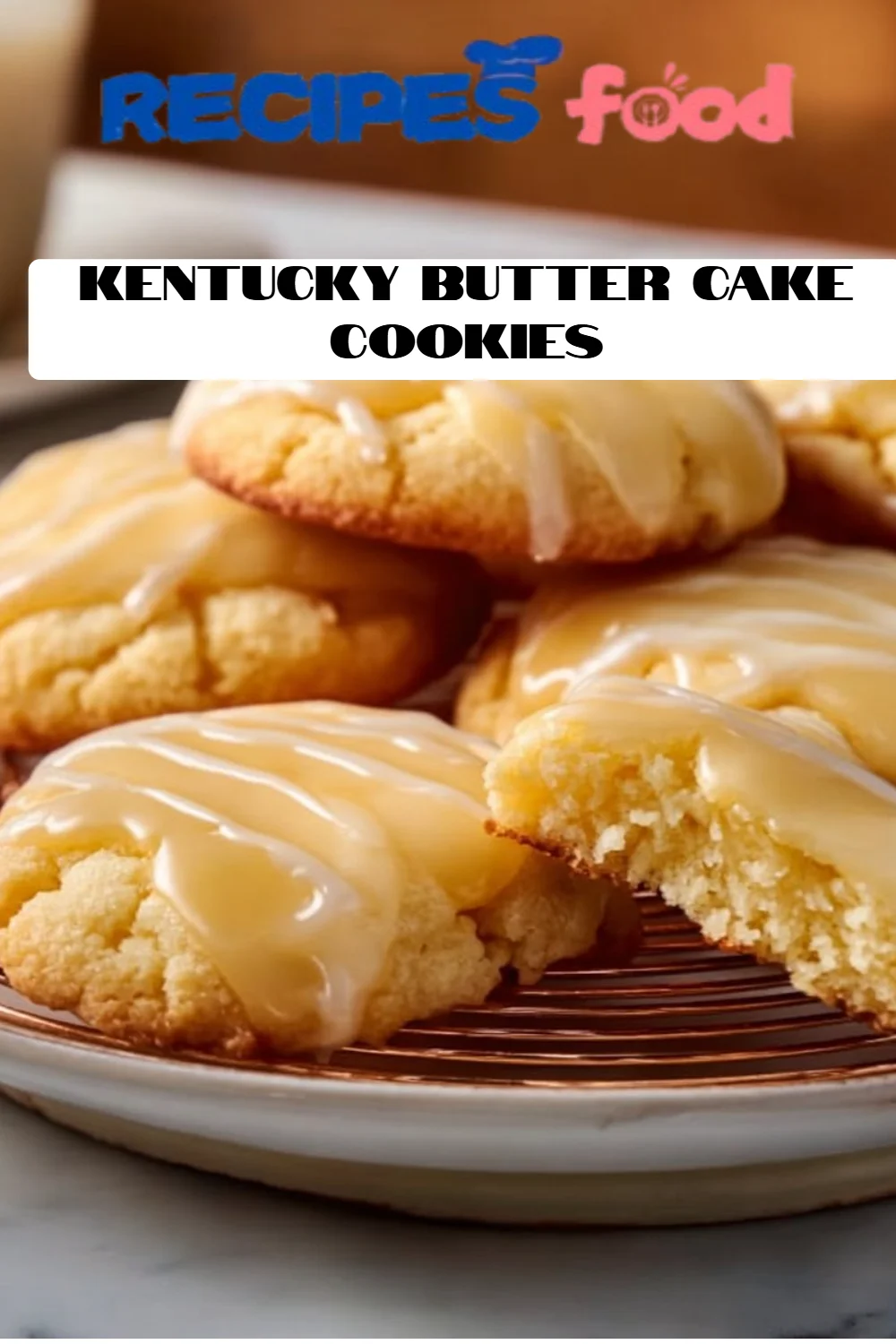 Kentucky Butter Cake Cookies