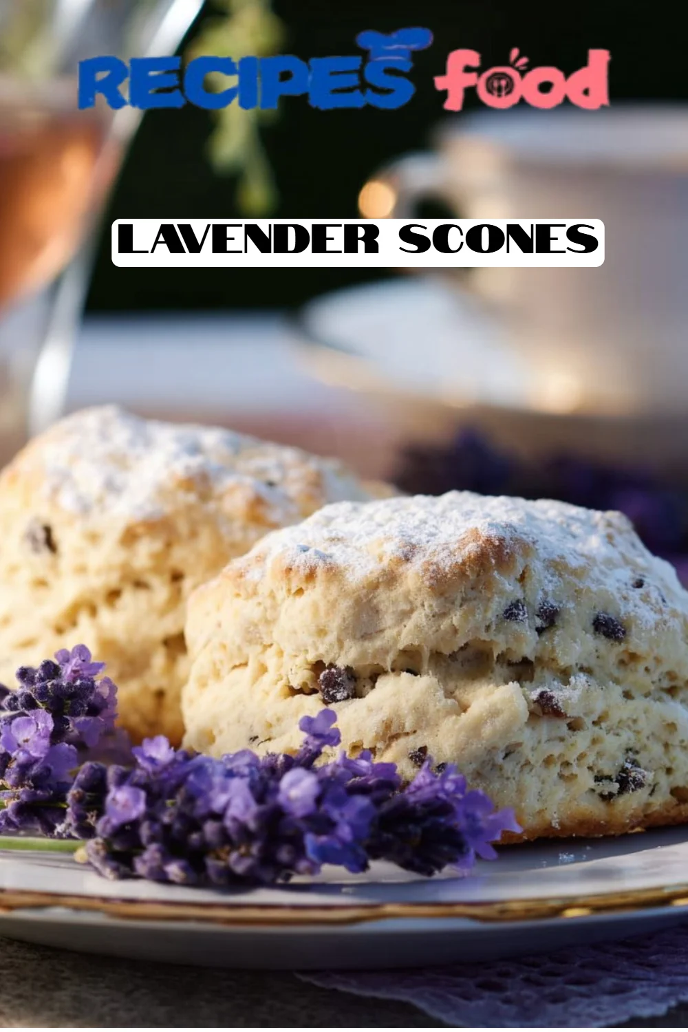 Lavender Scones