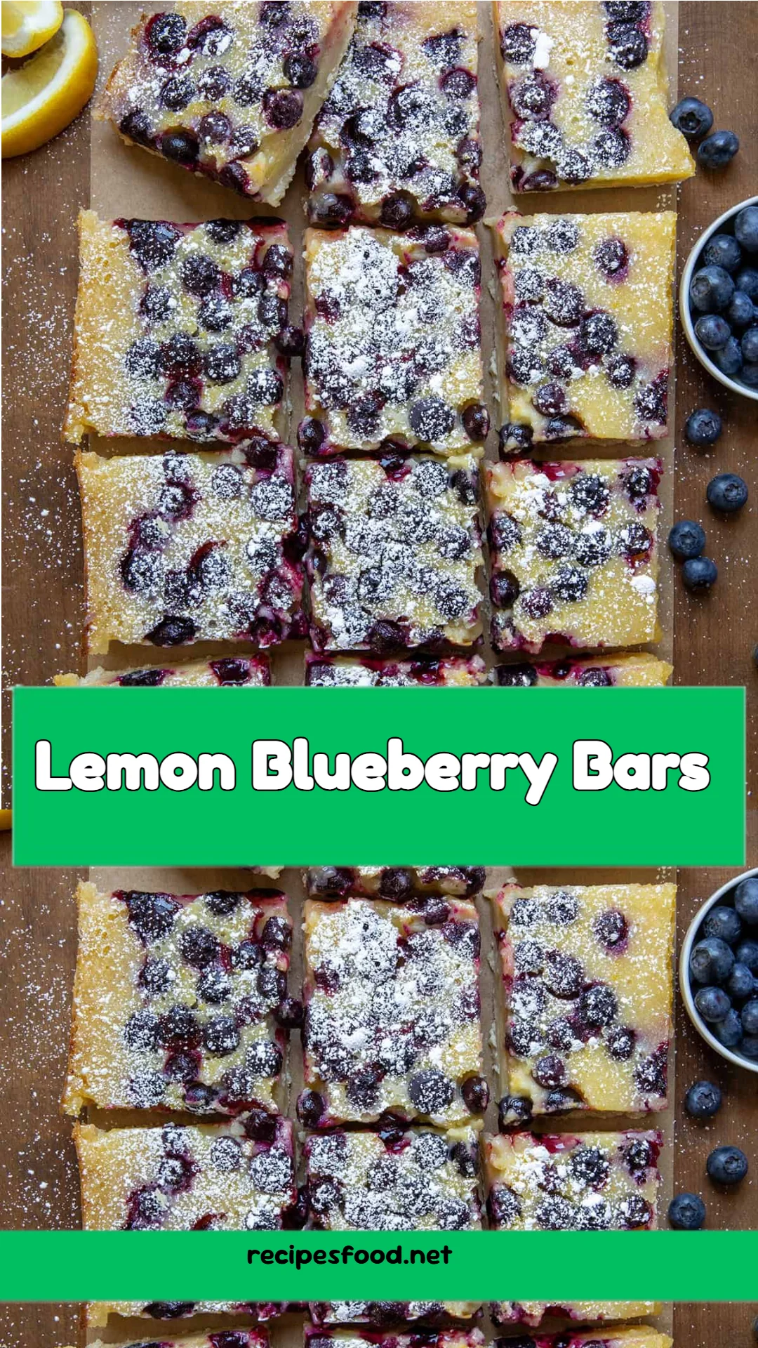 Lemon Blueberry Bars