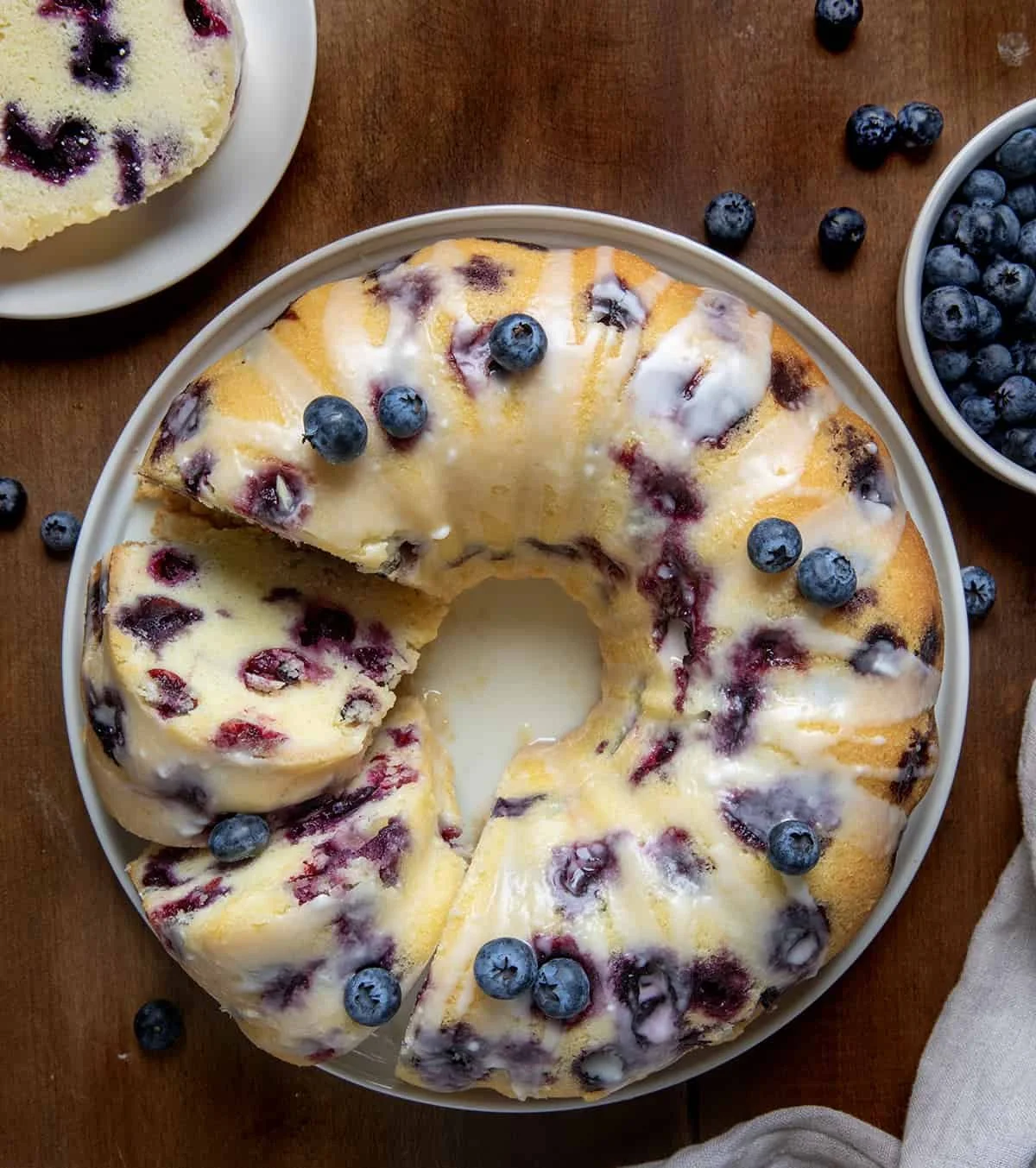 Lemon Blueberry Pound Cake