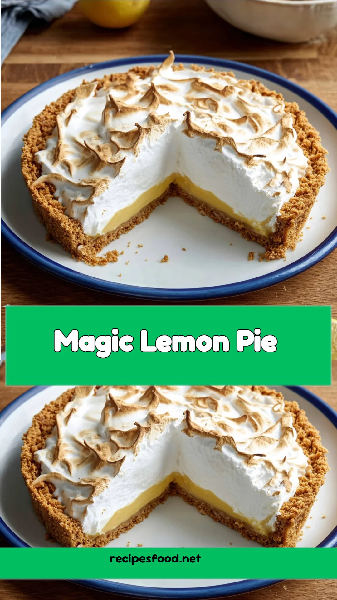 Magic Lemon Pie