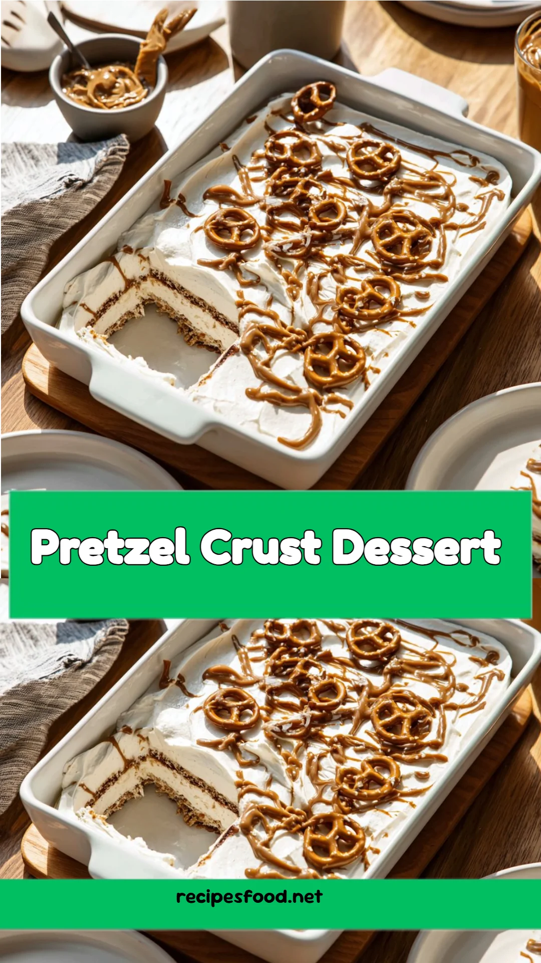 Pretzel Crust Dessert