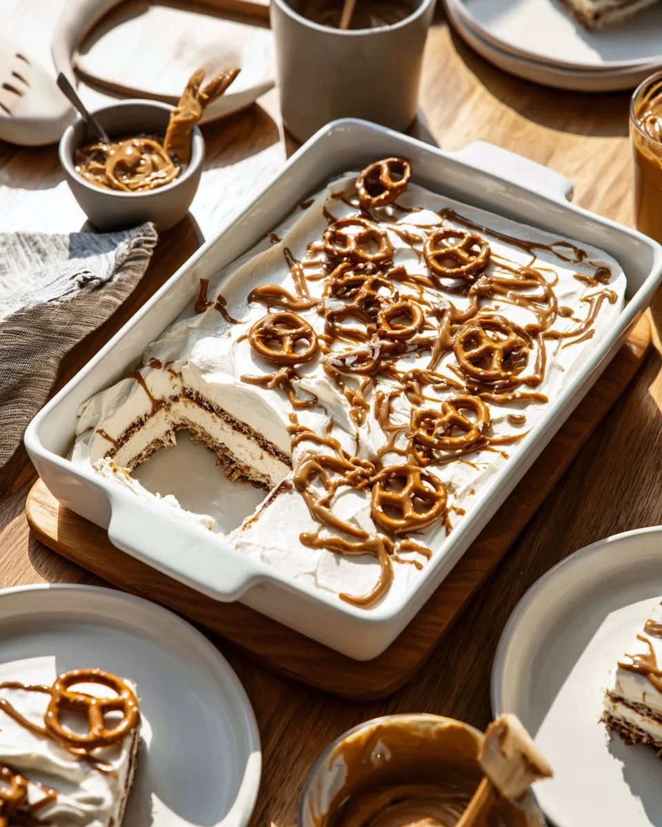 Pretzel Crust Dessert