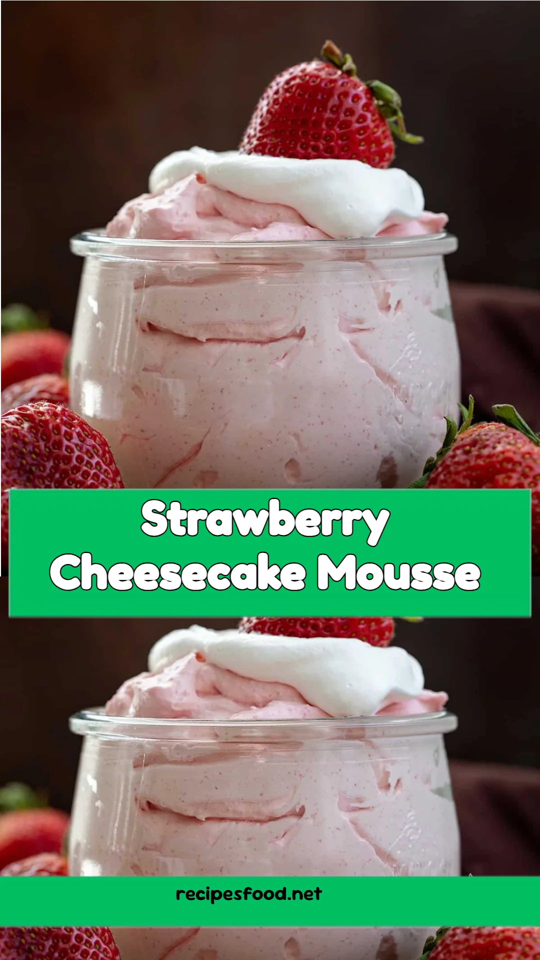 Strawberry Cheesecake Mousse