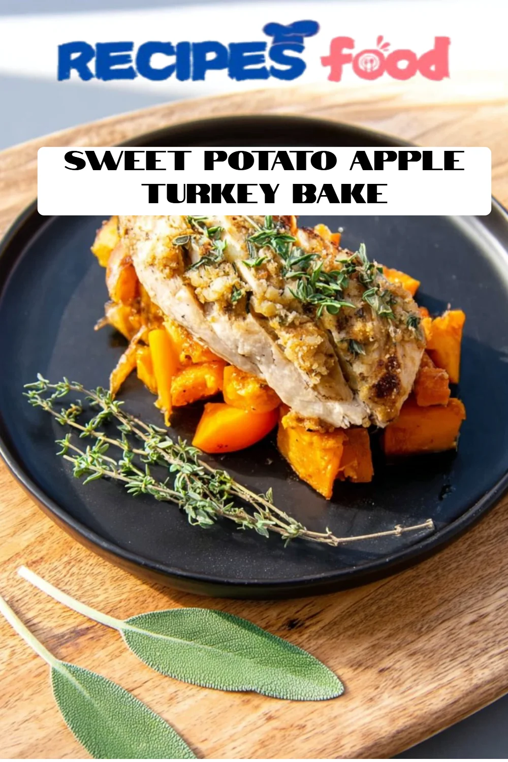 Sweet Potato Apple Turkey Bake