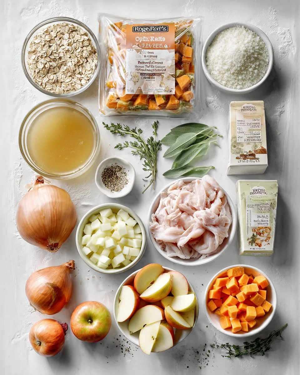 Sweet Potato Apple Turkey Bake