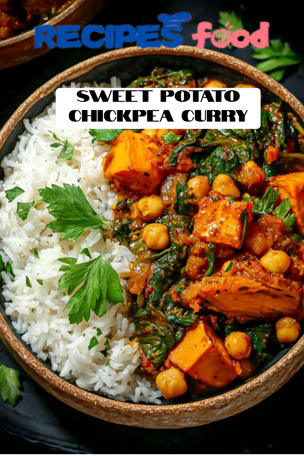 Sweet Potato Chickpea Curry