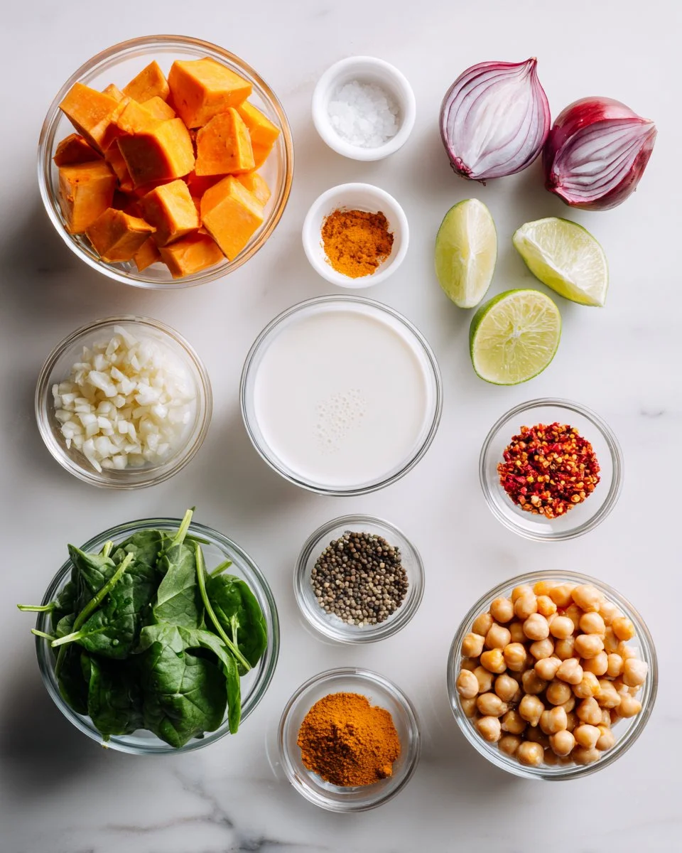 Sweet Potato Chickpea Curry