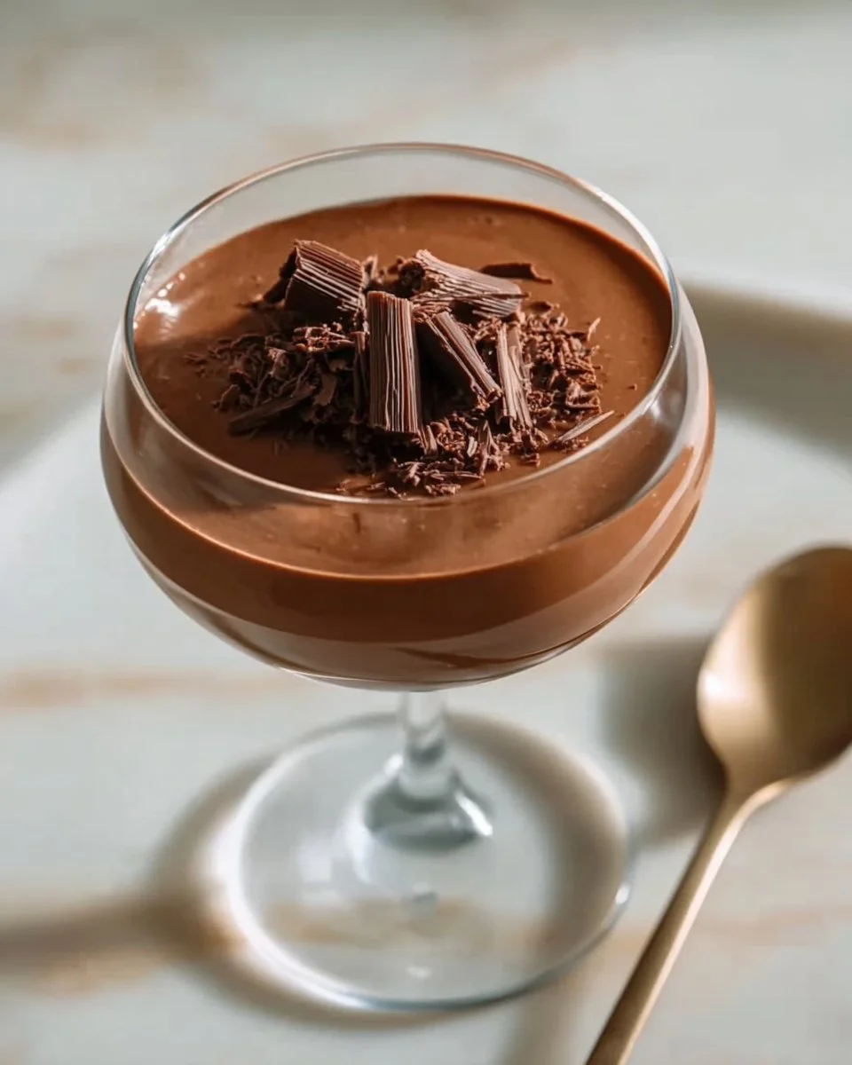 Tofu Chocolate Mousse