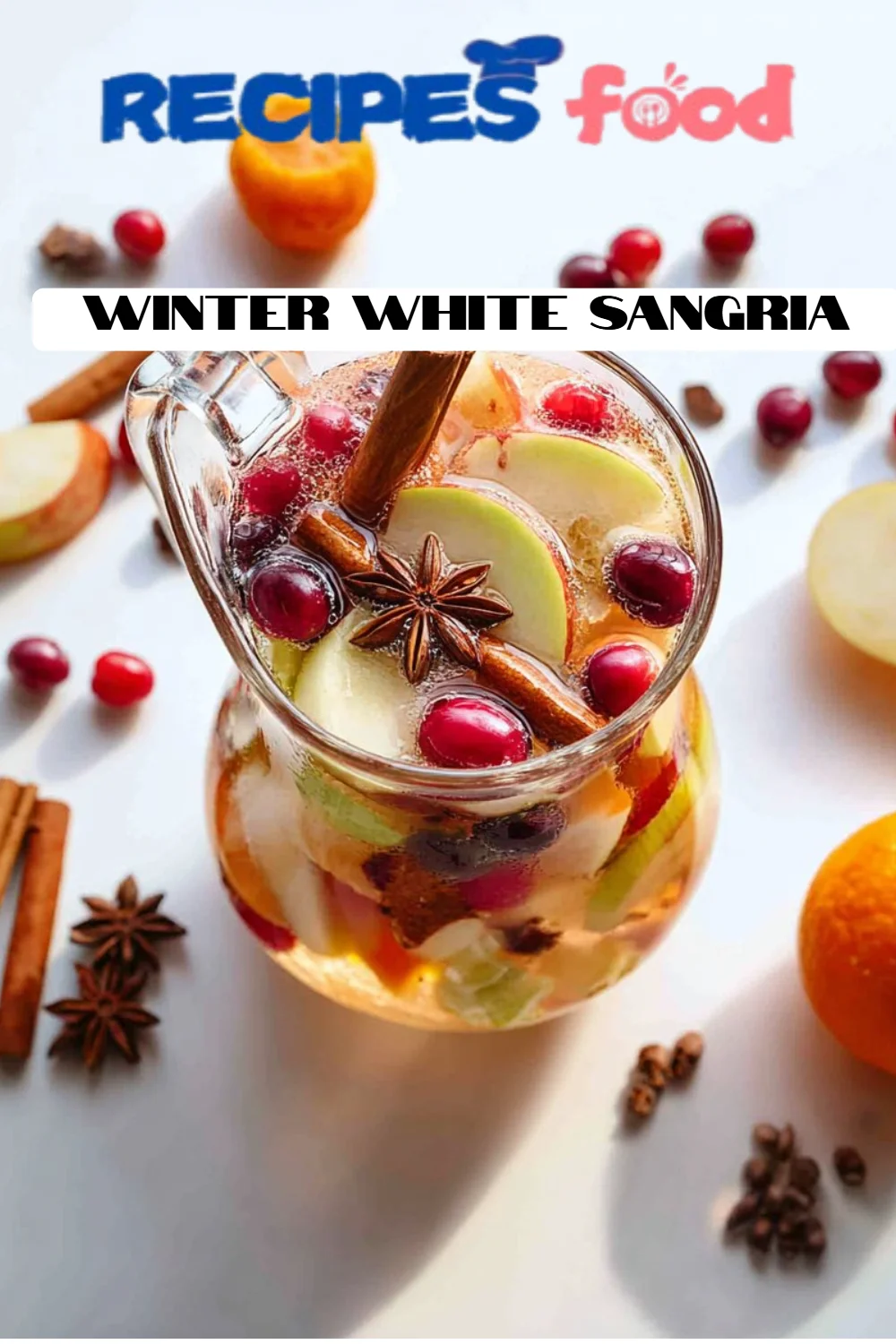 Winter White Sangria