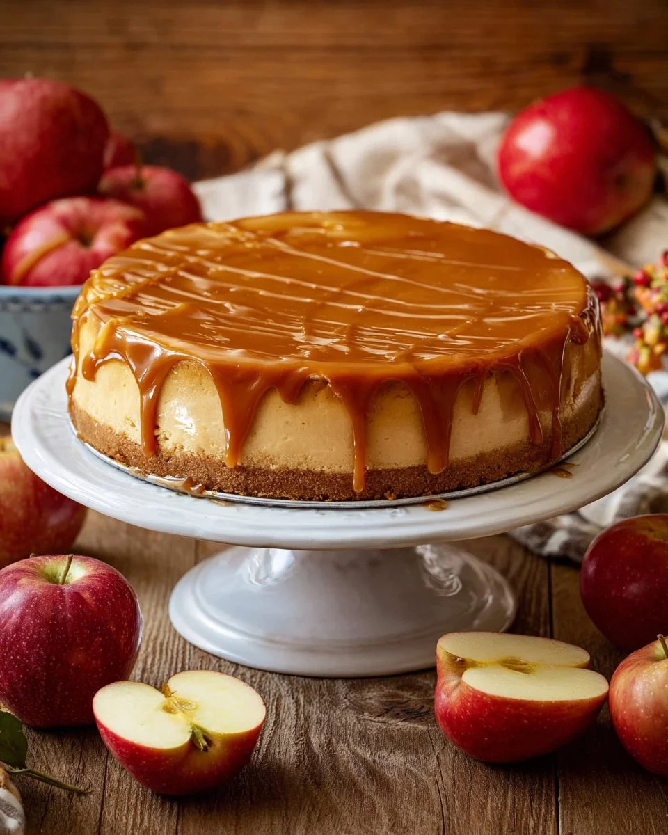 Apple Cider Cheesecake