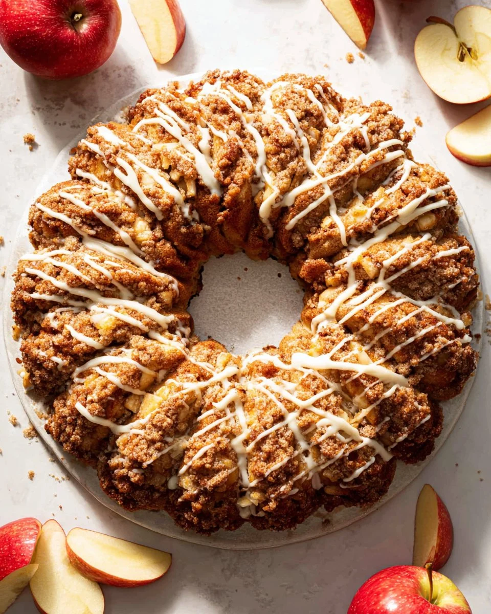Apple Pie Bomb Wreath