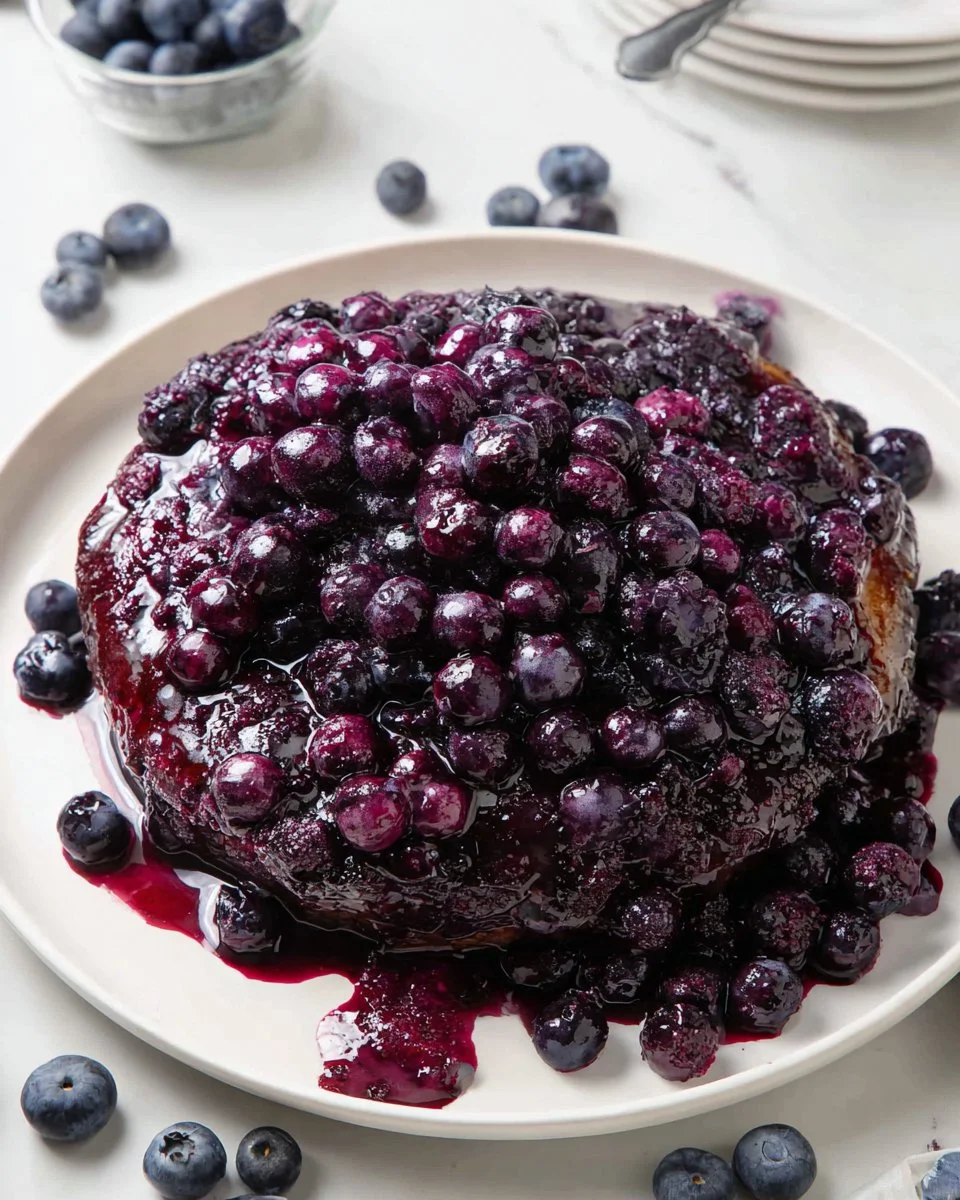 Baked cream cheese blueberry bombs fresh out of the oven, golden and delicious.