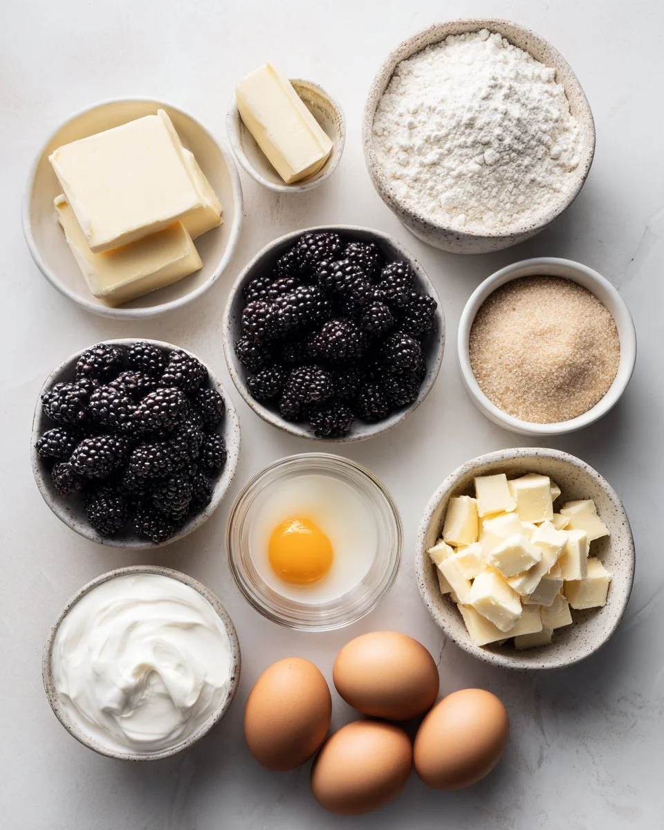 Blackberry White Chocolate Scones