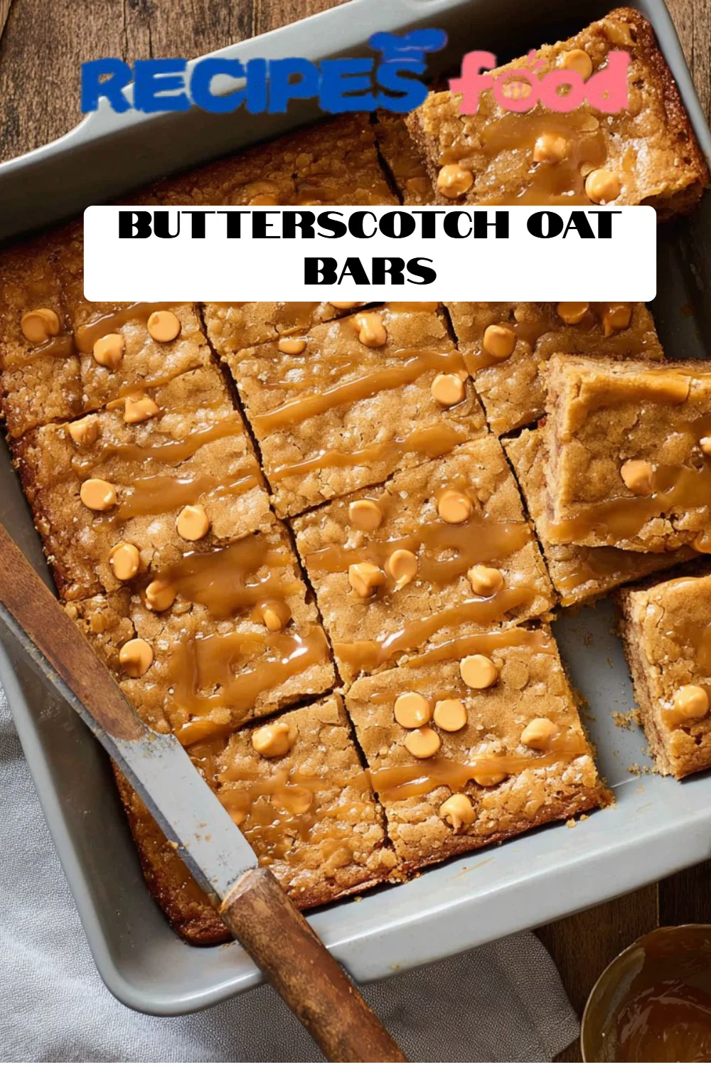Butterscotch Oat Bars