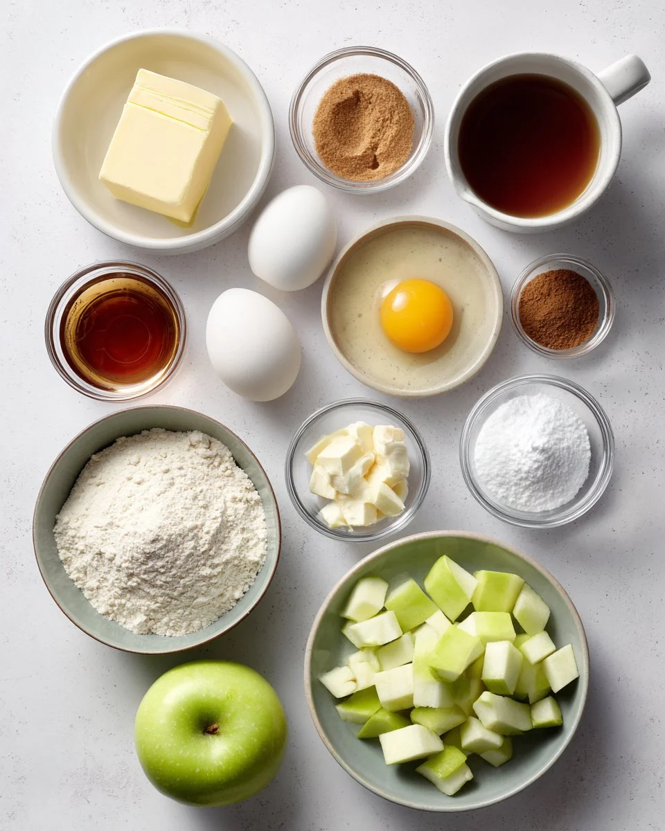Caramel Apple Snack Cake