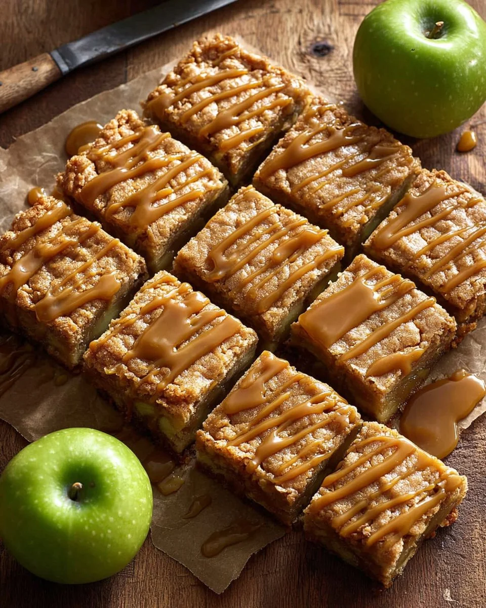 Caramel Apple Snack Cake