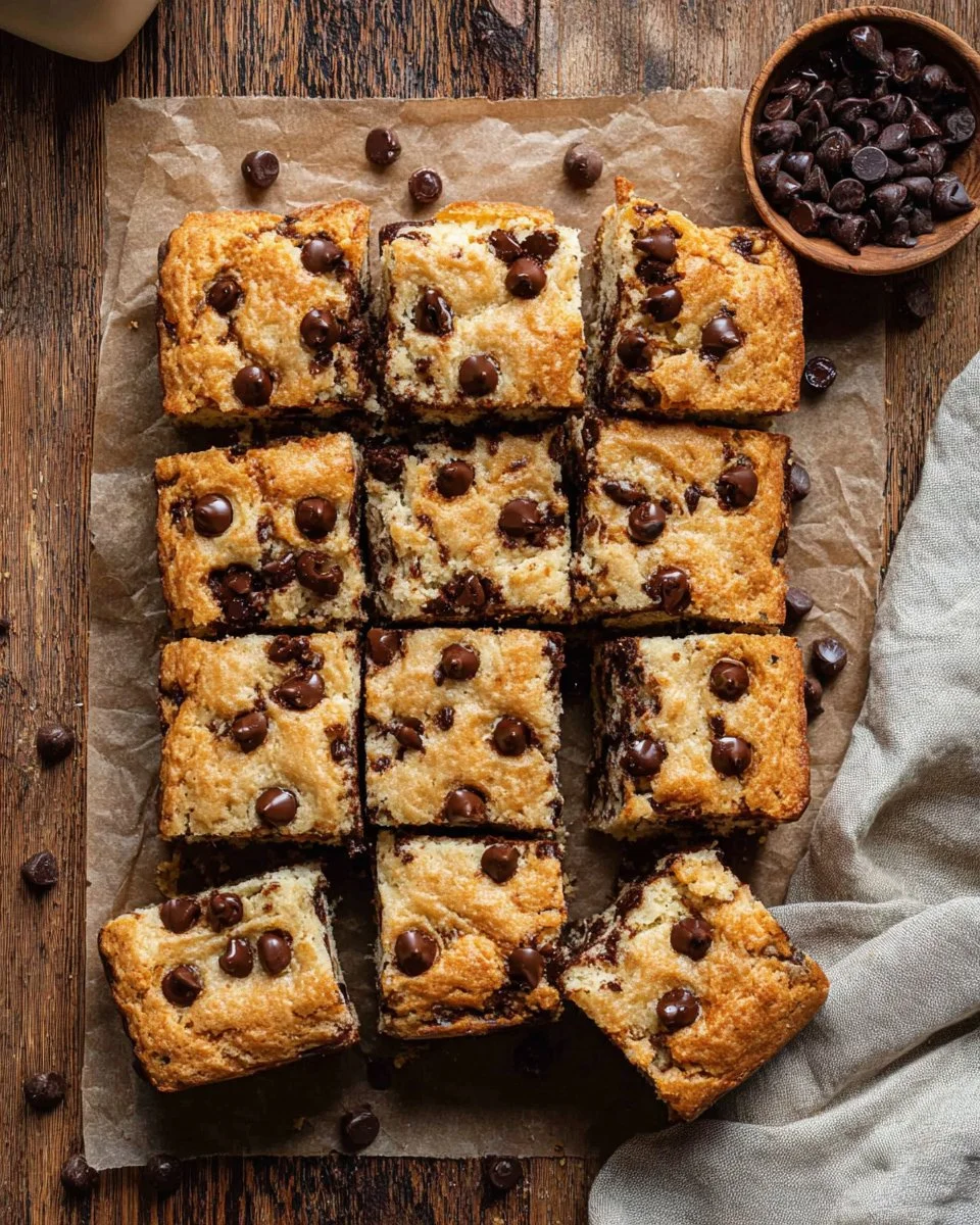 Chocolate Chip Butter Swim Biscuits