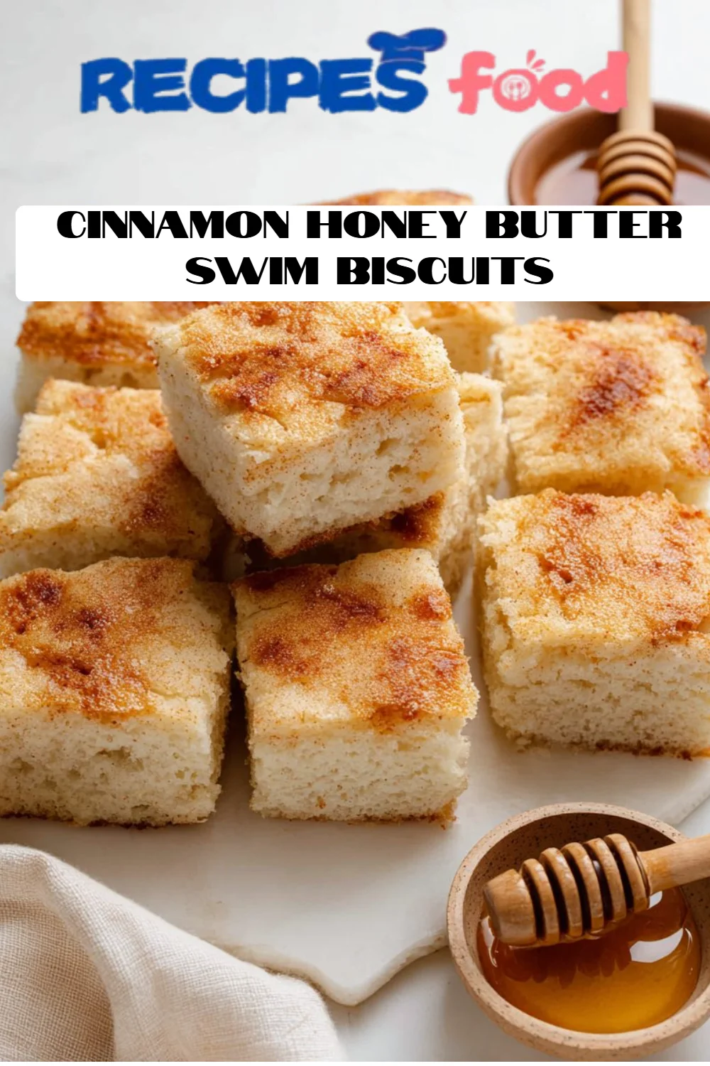Cinnamon Honey Butter Swim Biscuits