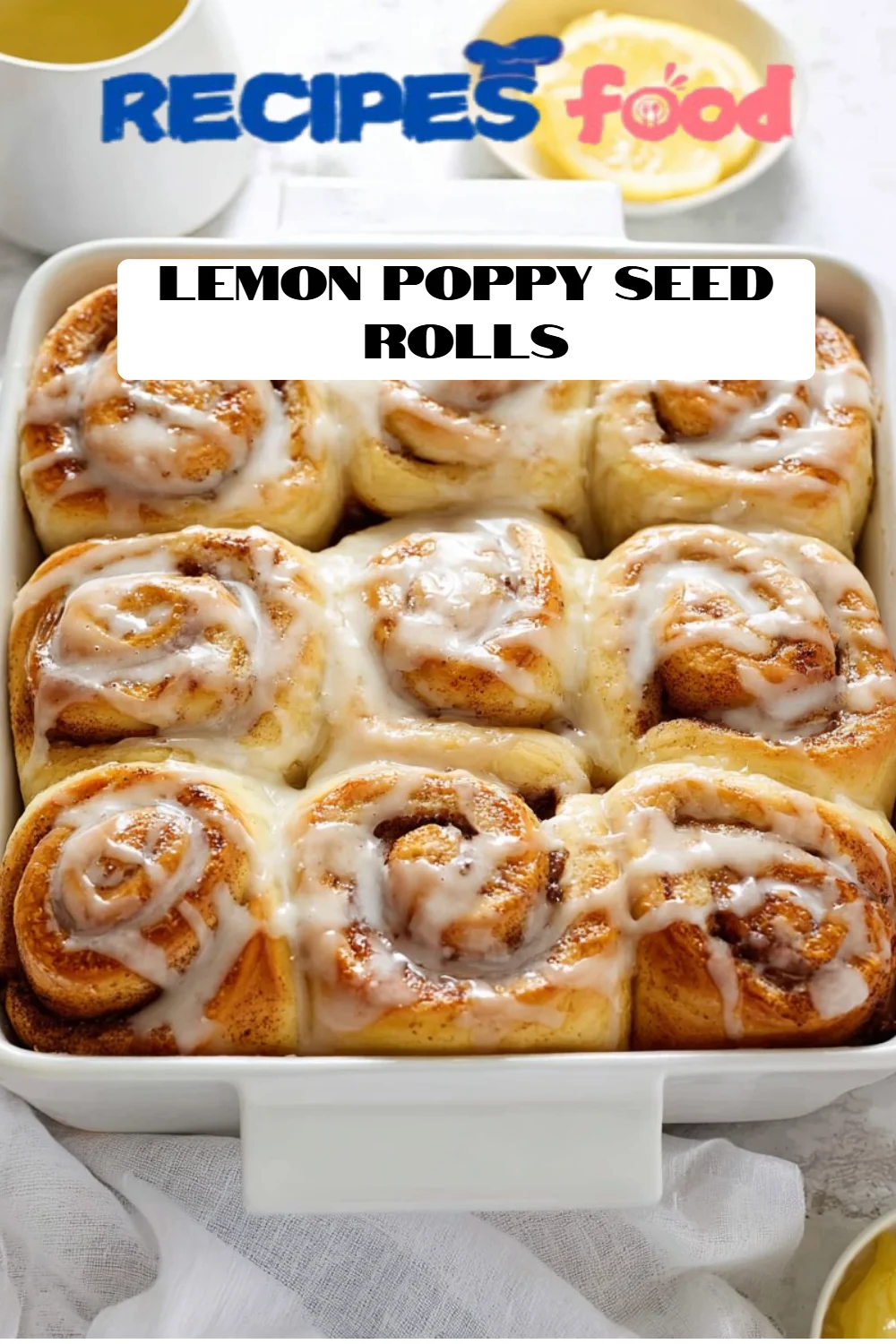 Lemon Poppy Seed Rolls