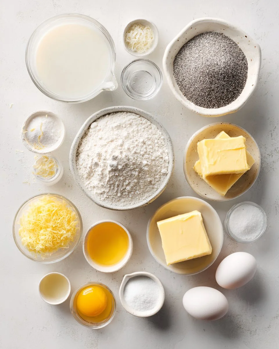 Lemon Poppy Seed Rolls