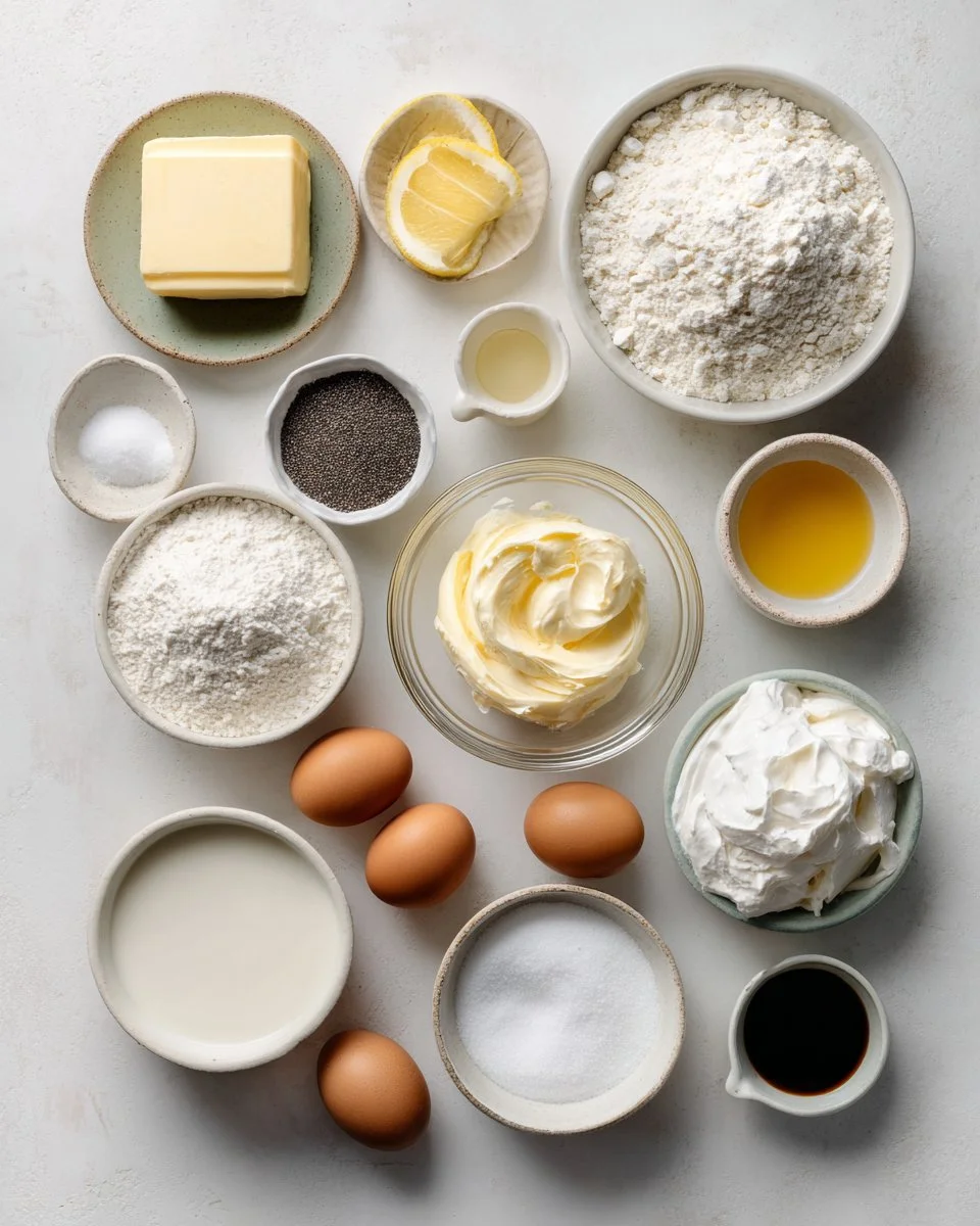 Lemon Poppy Seed Scones