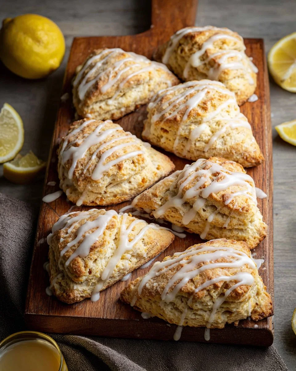 Lemon Poppy Seed Scones