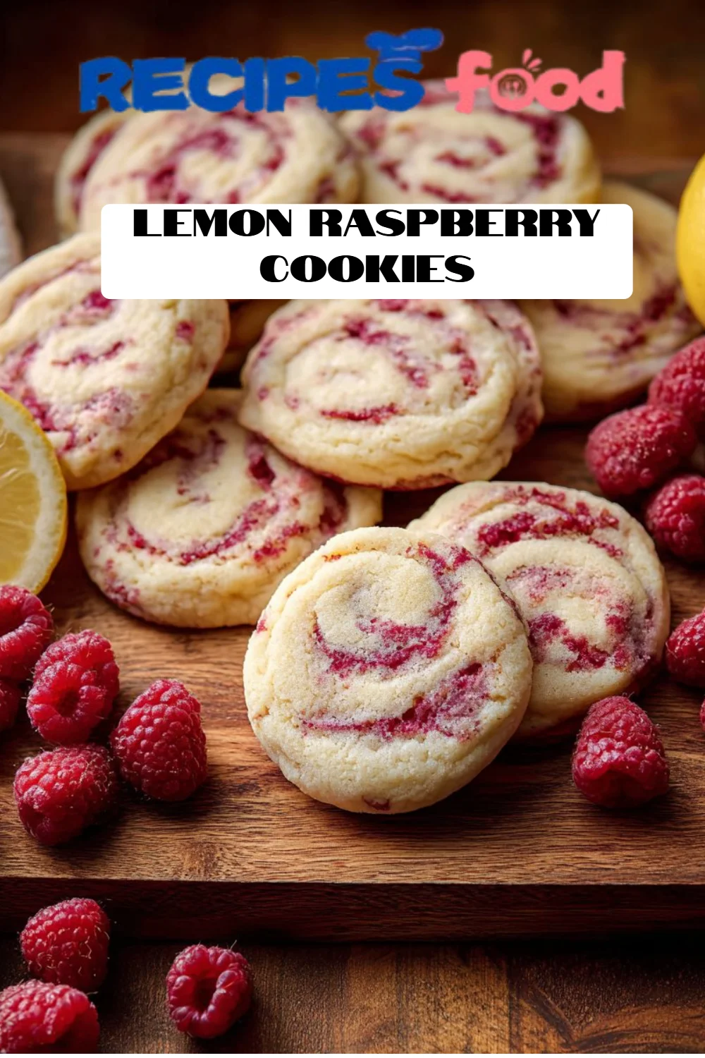 Lemon Raspberry Cookies