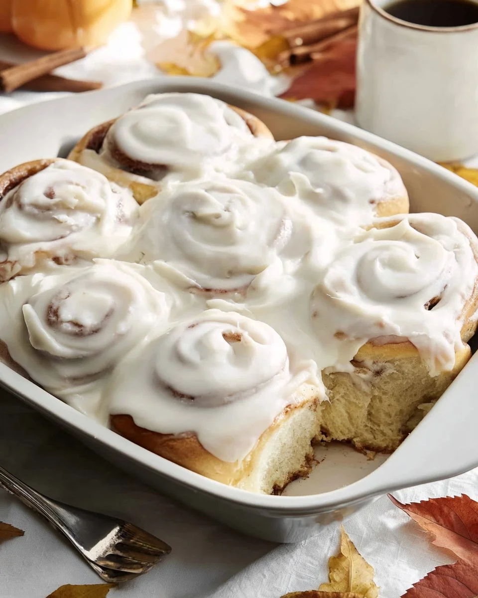 Maple Cinnamon Rolls