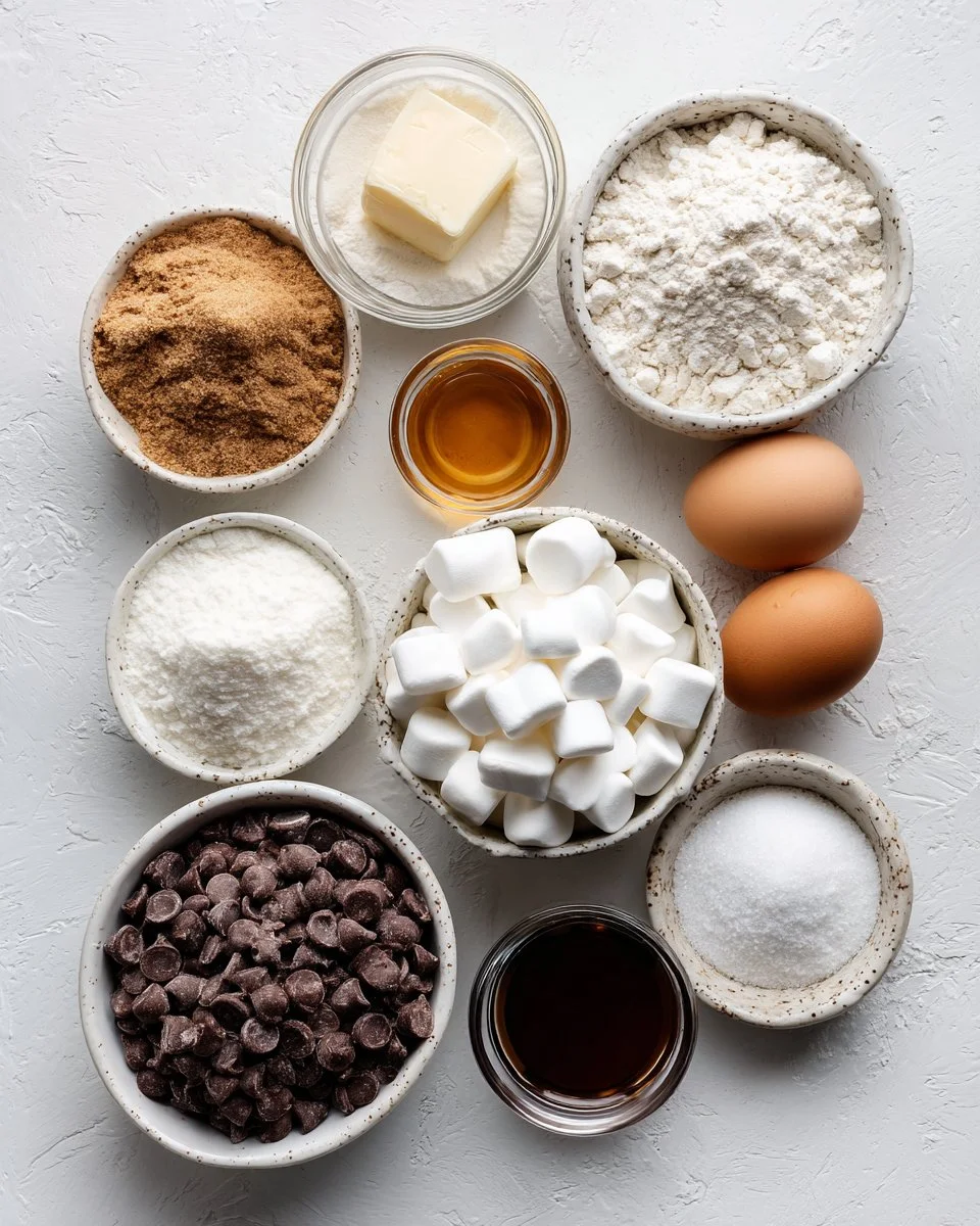 Marshmallow Chocolate Chip Cookies