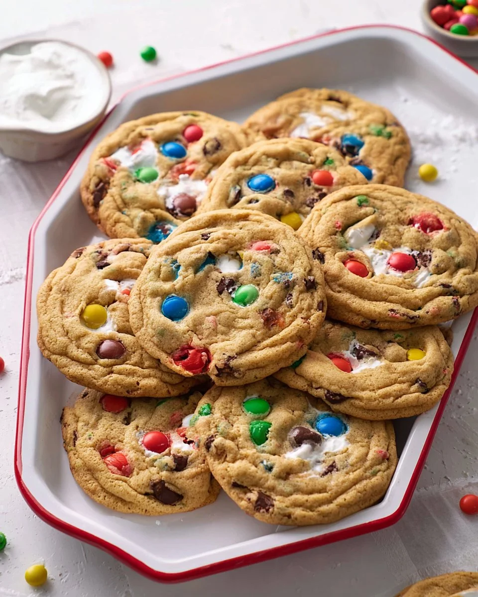 Marshmallow Monster Cookies