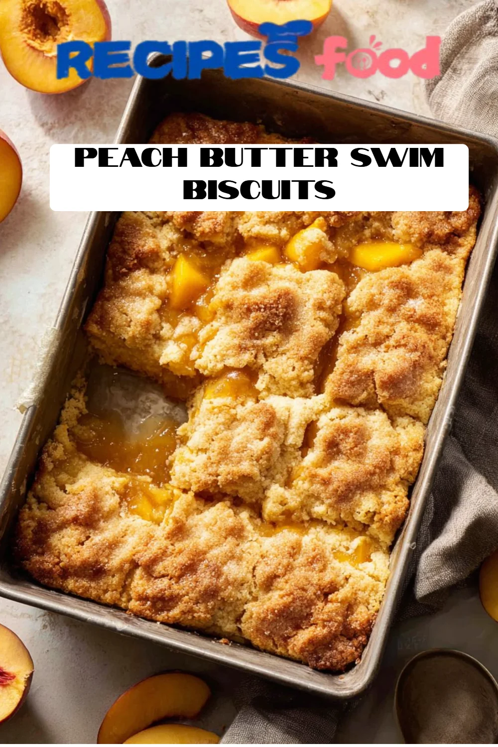 Peach Butter Swim Biscuits