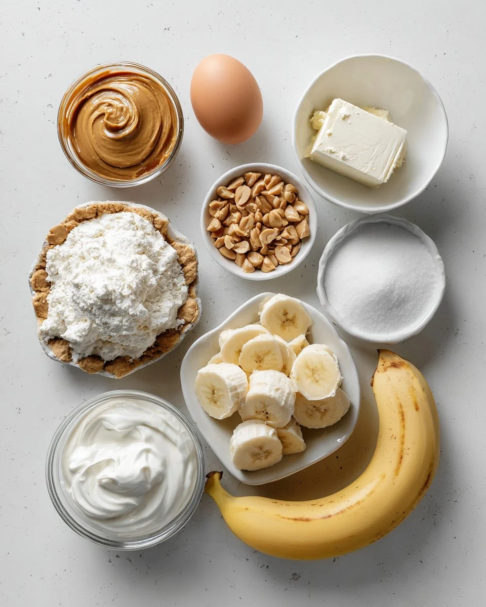Peanut Butter Banana Cream Pie